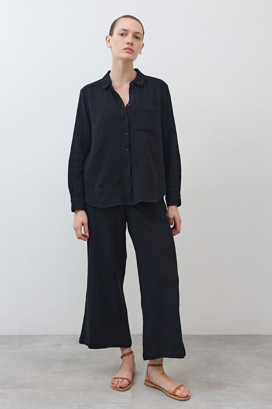 Airy Button Down Tunic