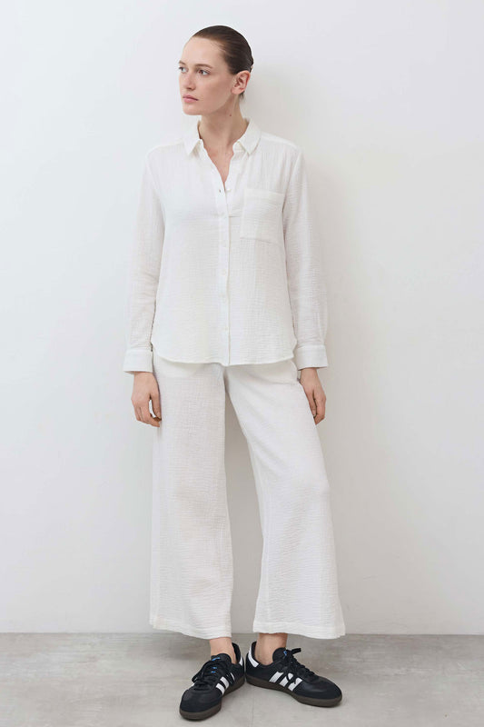 Airy Button Down Tunic