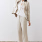 Linen A-Line Pants