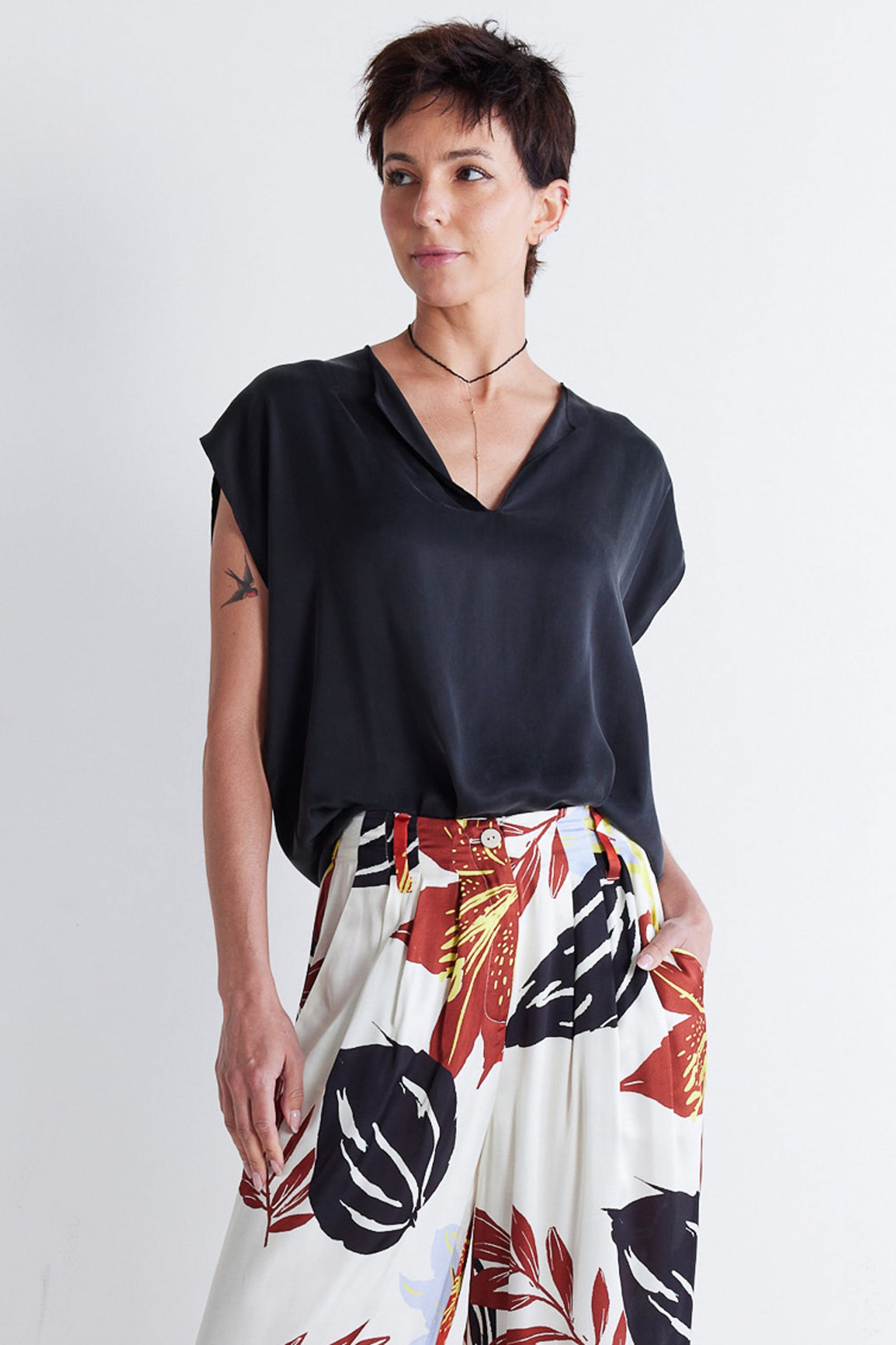 The All Day Washable Silk Top – Ruti