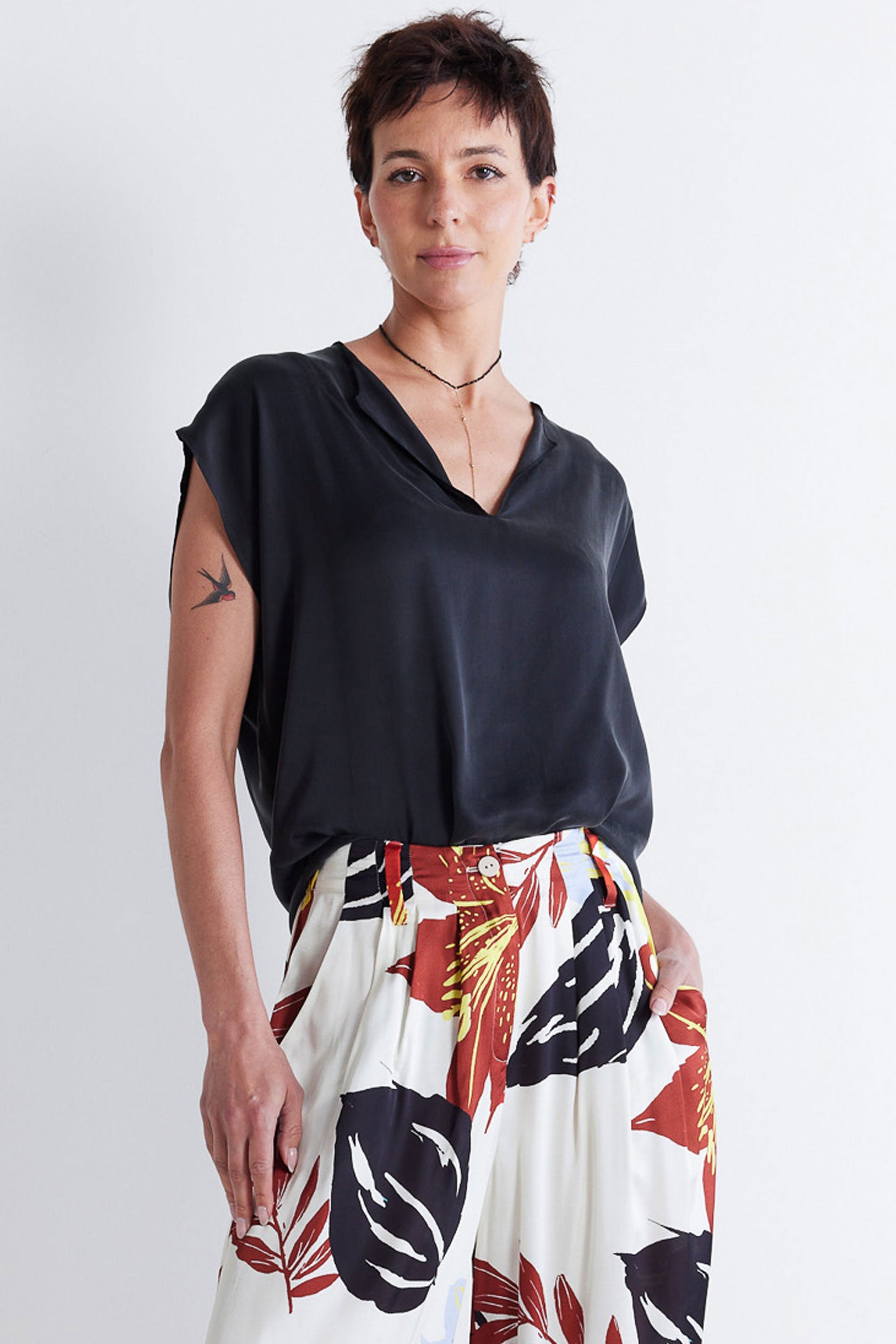 The All Day Washable Silk Top – Ruti