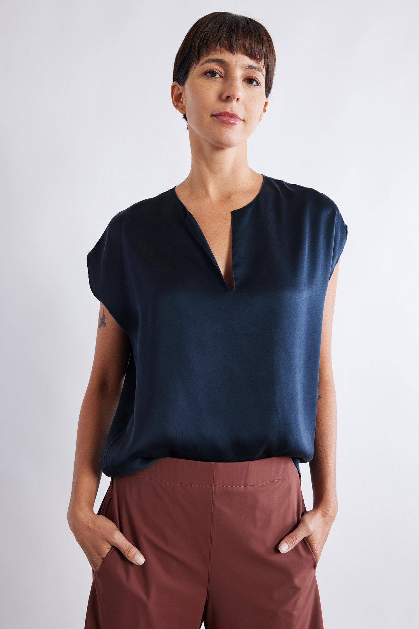 The All Day Washable Silk Top