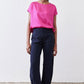 Almost A Tee Silk Blouse