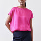 Almost A Tee Silk Blouse