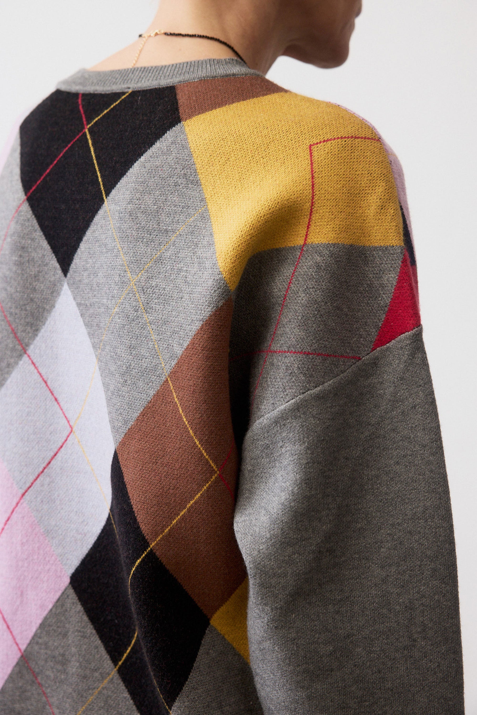 Argyle sweater dress deals