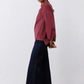 Asymmetric Popover Poplin Blouse