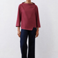 Asymmetric Popover Poplin Blouse