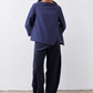 Asymmetric Popover Poplin Blouse