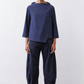 Asymmetric Popover Poplin Blouse