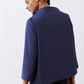 Asymmetric Popover Poplin Blouse