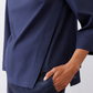 Asymmetric Popover Poplin Blouse