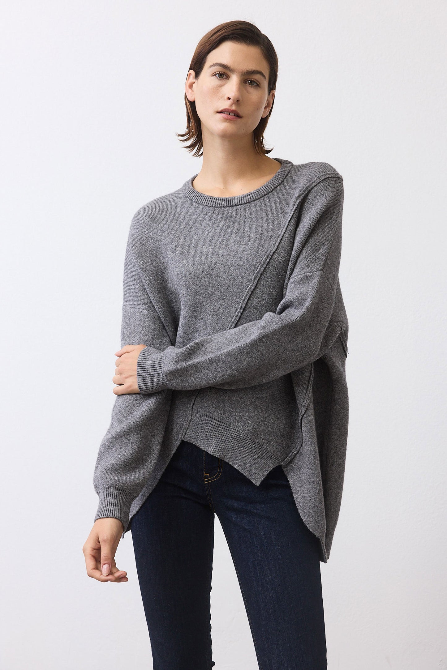 The Asymmetric Pullover Sweater