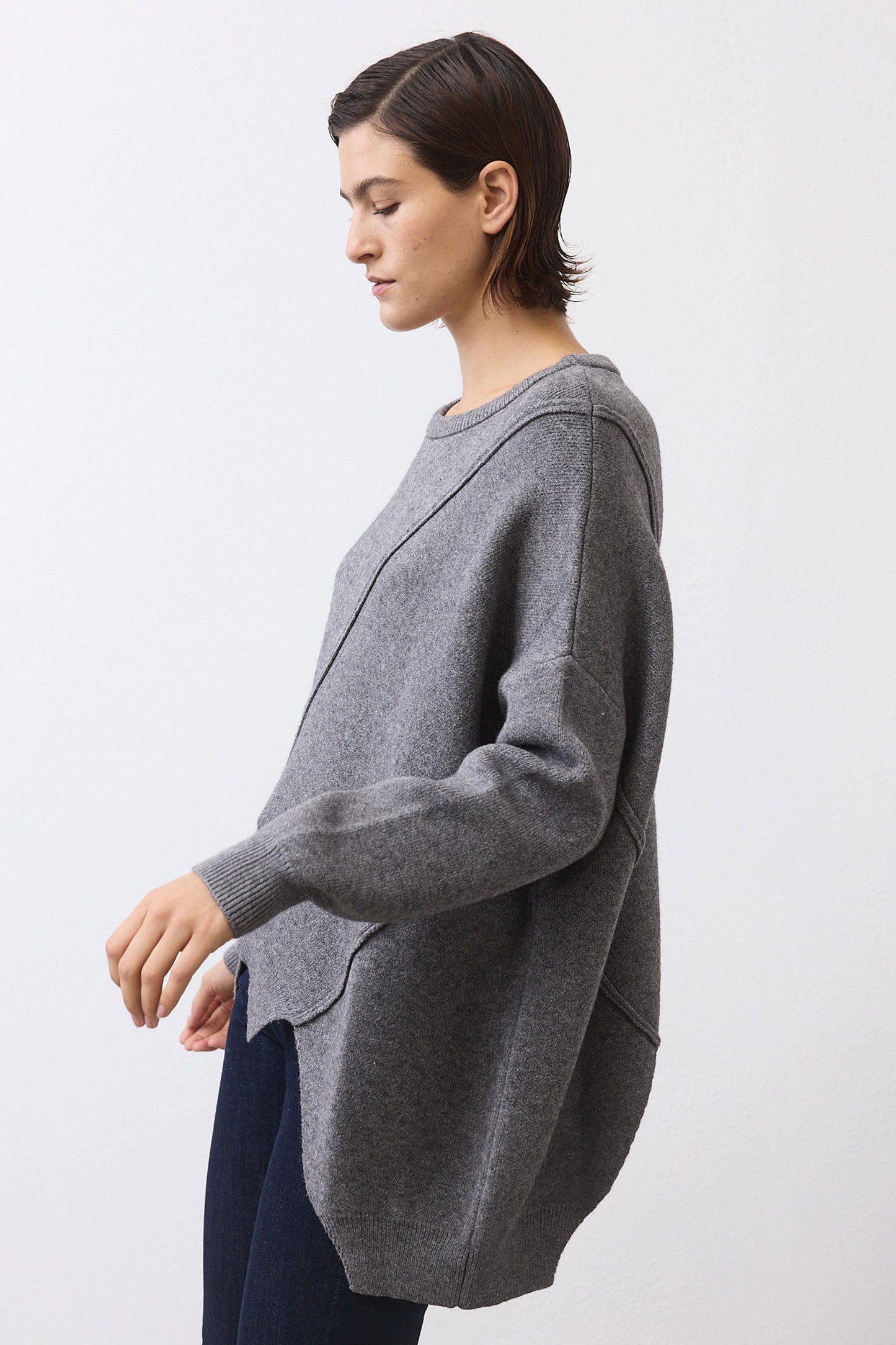 The Asymmetric Pullover Sweater