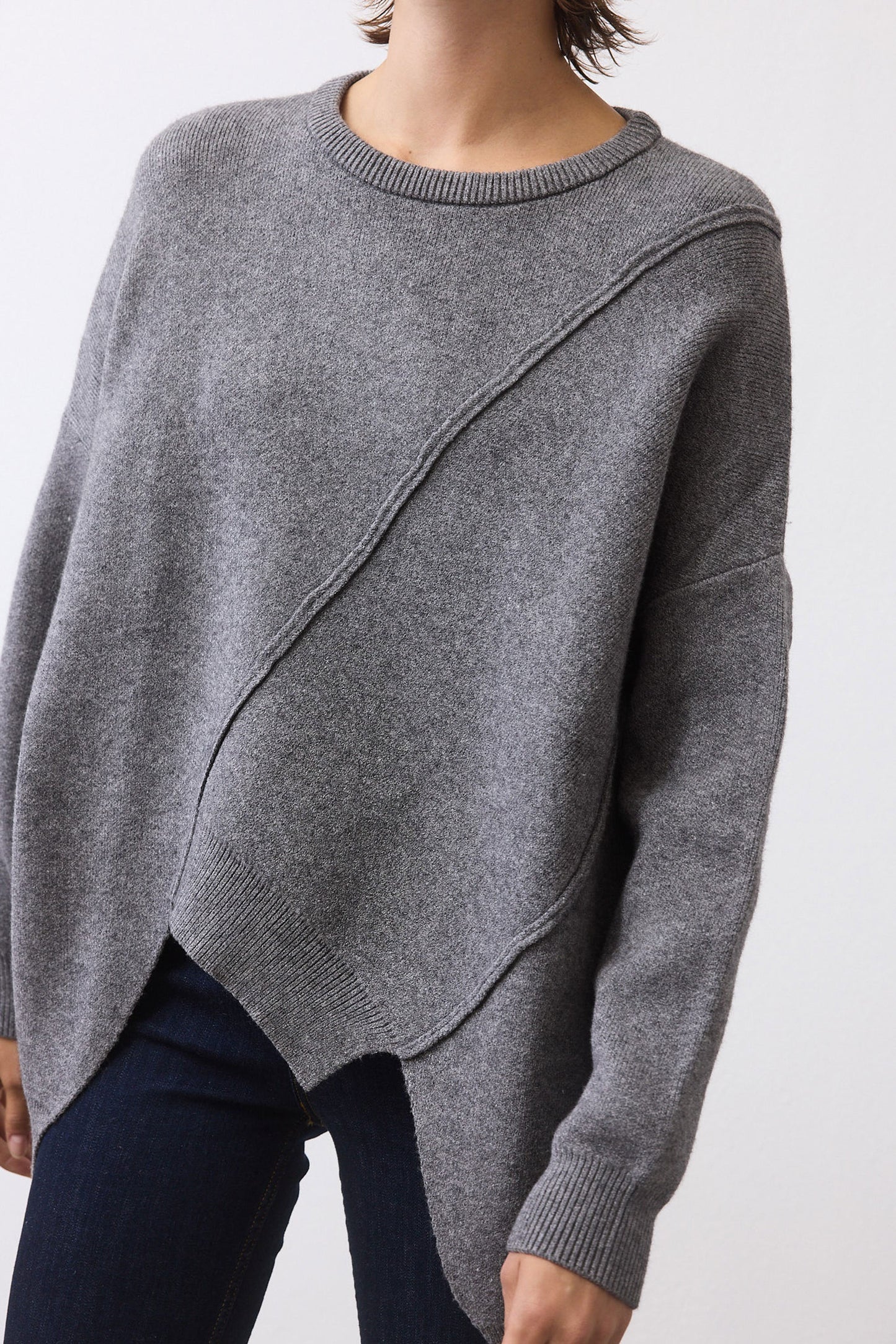 The Asymmetric Pullover Sweater