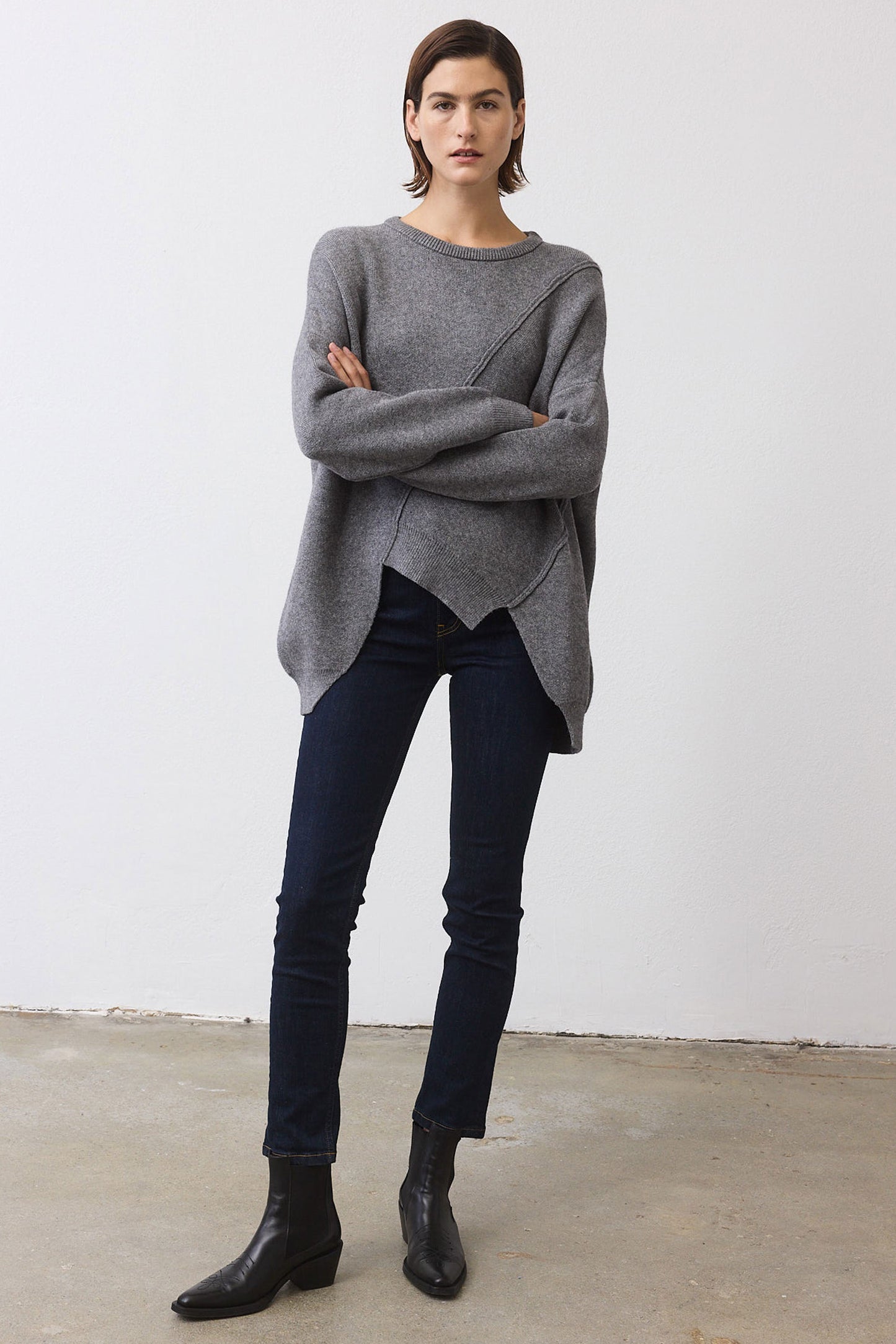 The Asymmetric Pullover Sweater