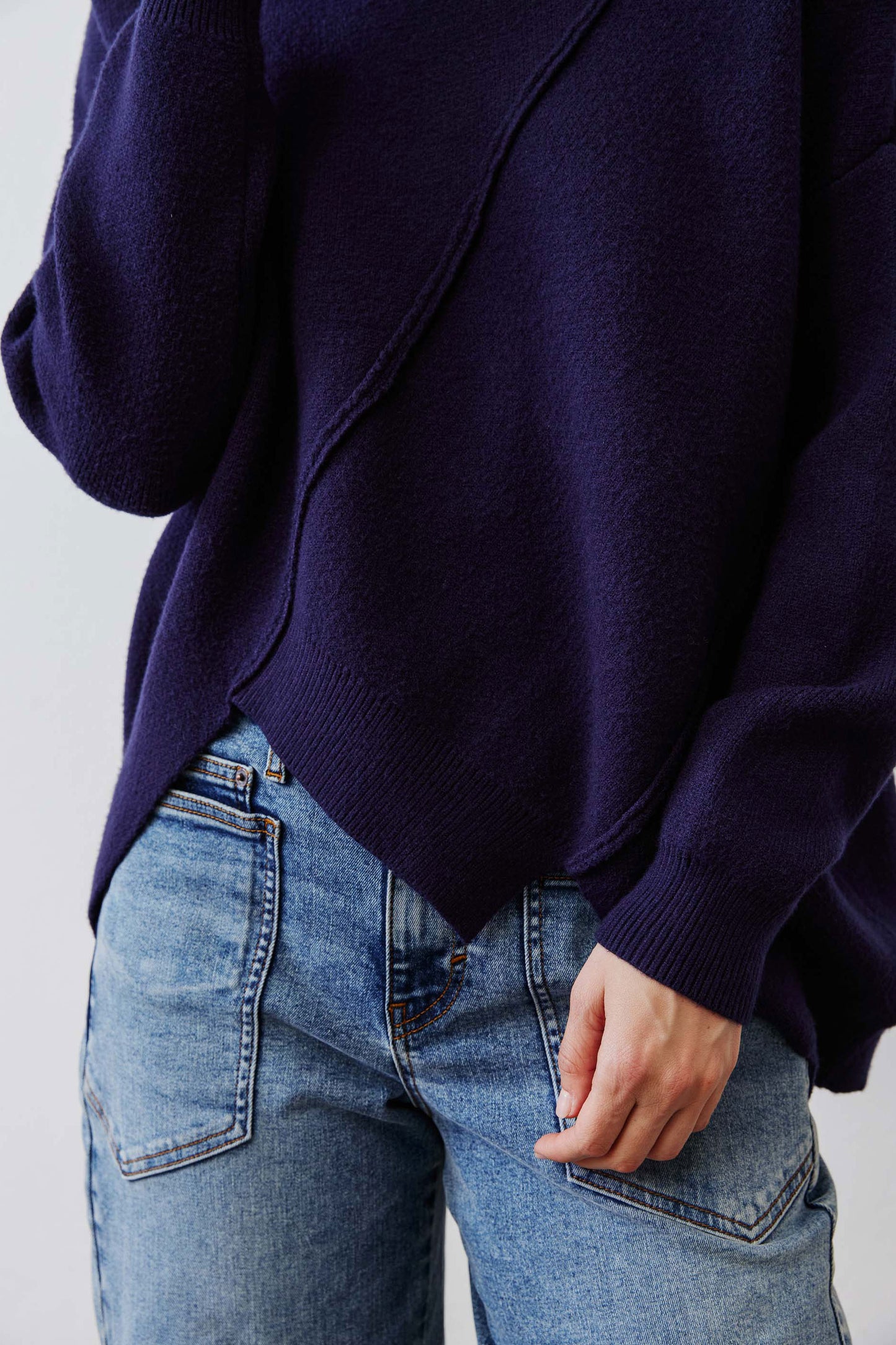 The Asymmetric Pullover Sweater