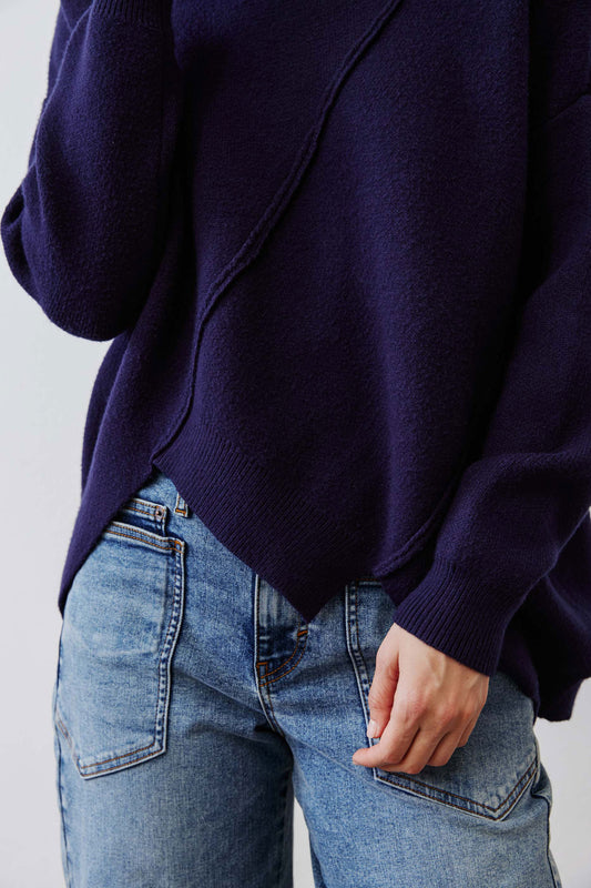 The Asymmetric Pullover Sweater