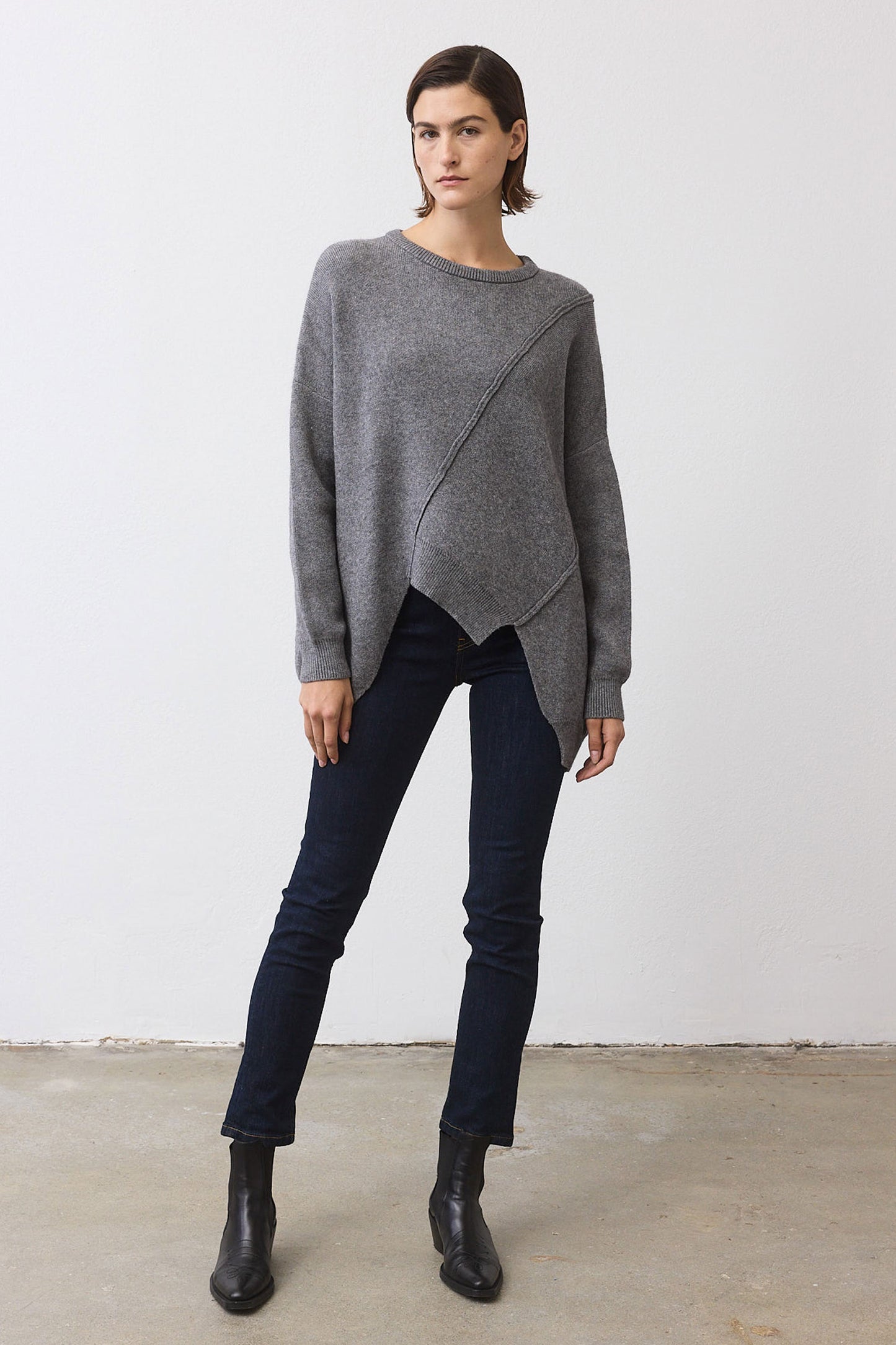 The Asymmetric Pullover Sweater