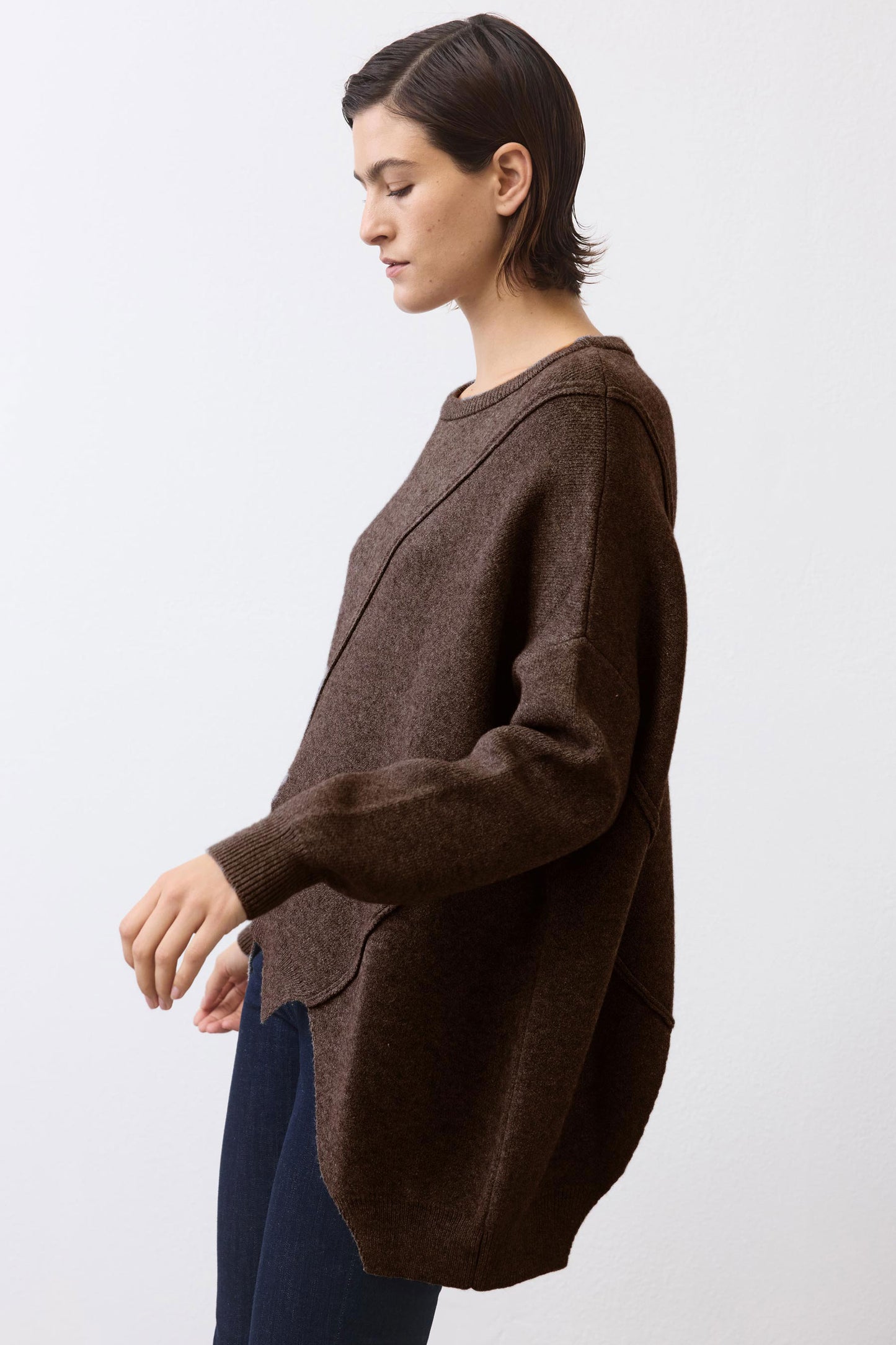 The Asymmetric Pullover Sweater