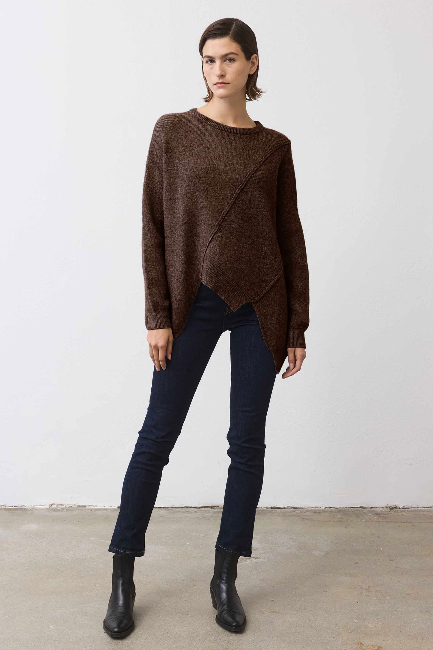 The Asymmetric Pullover Sweater