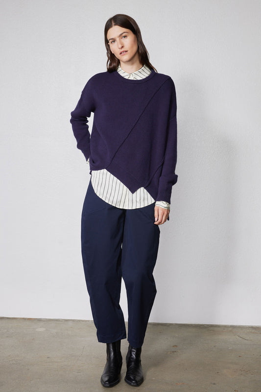 The Asymmetric Pullover Sweater