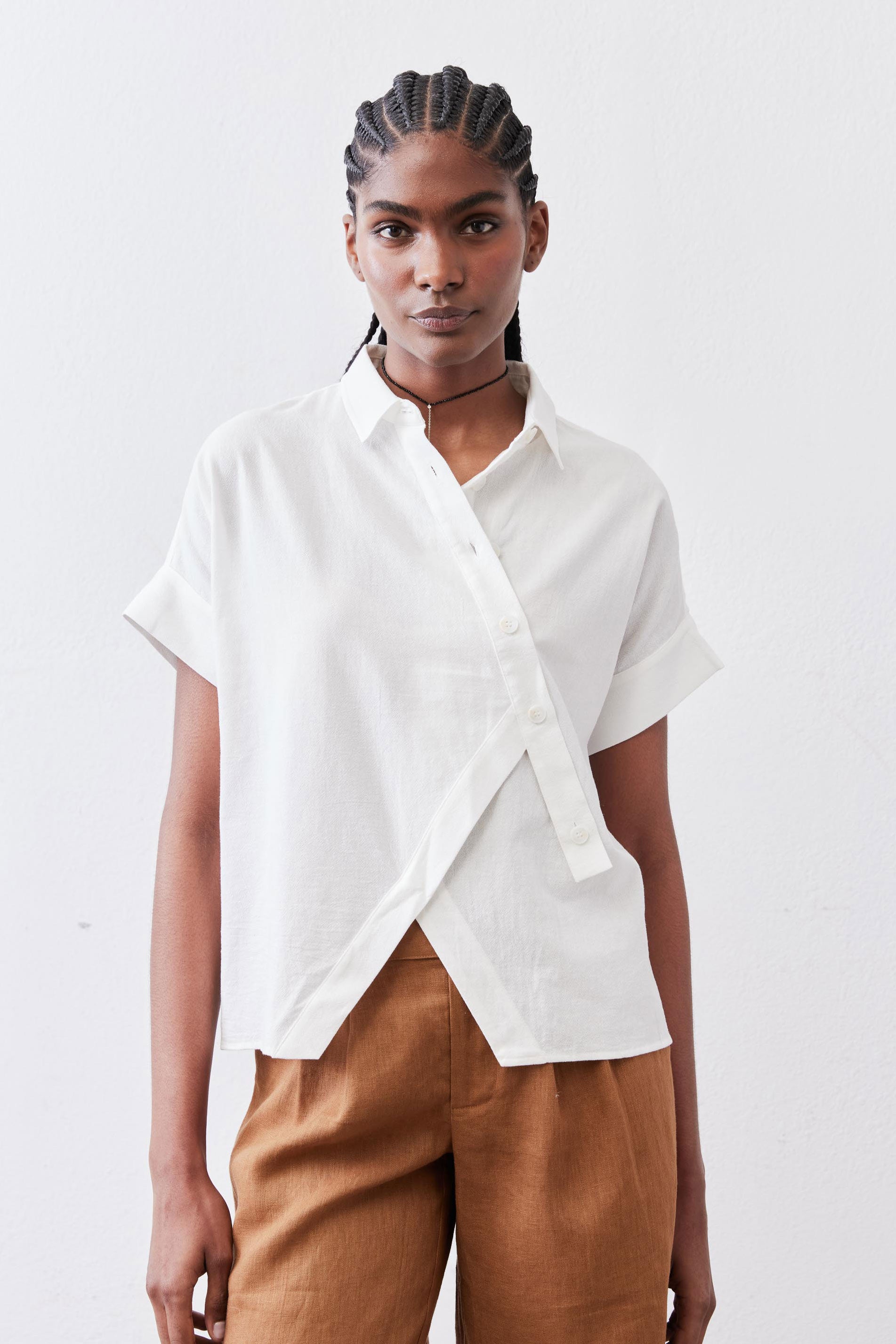 ivory short sleeve dress shirt Ivory Sueded Costa Resort Shirt