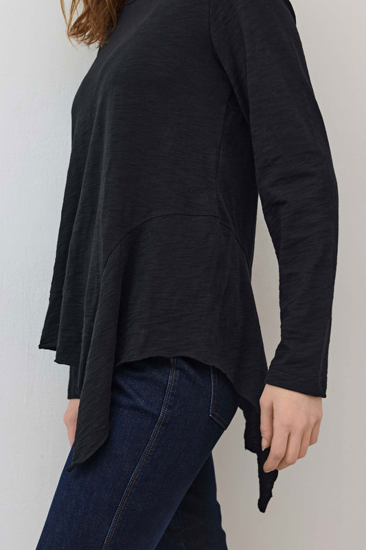 Asymmetric Long Sleeve Tunic