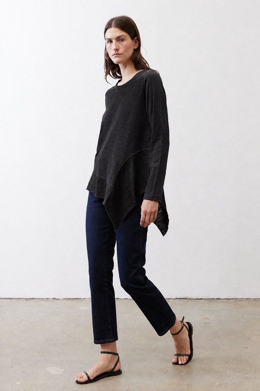 Asymmetric Long Sleeve Tunic
