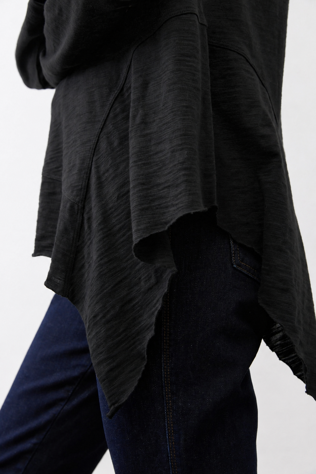 Asymmetric Long Sleeve Tunic
