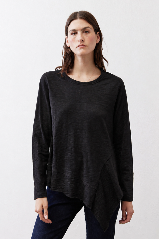 Asymmetric Long Sleeve Tunic