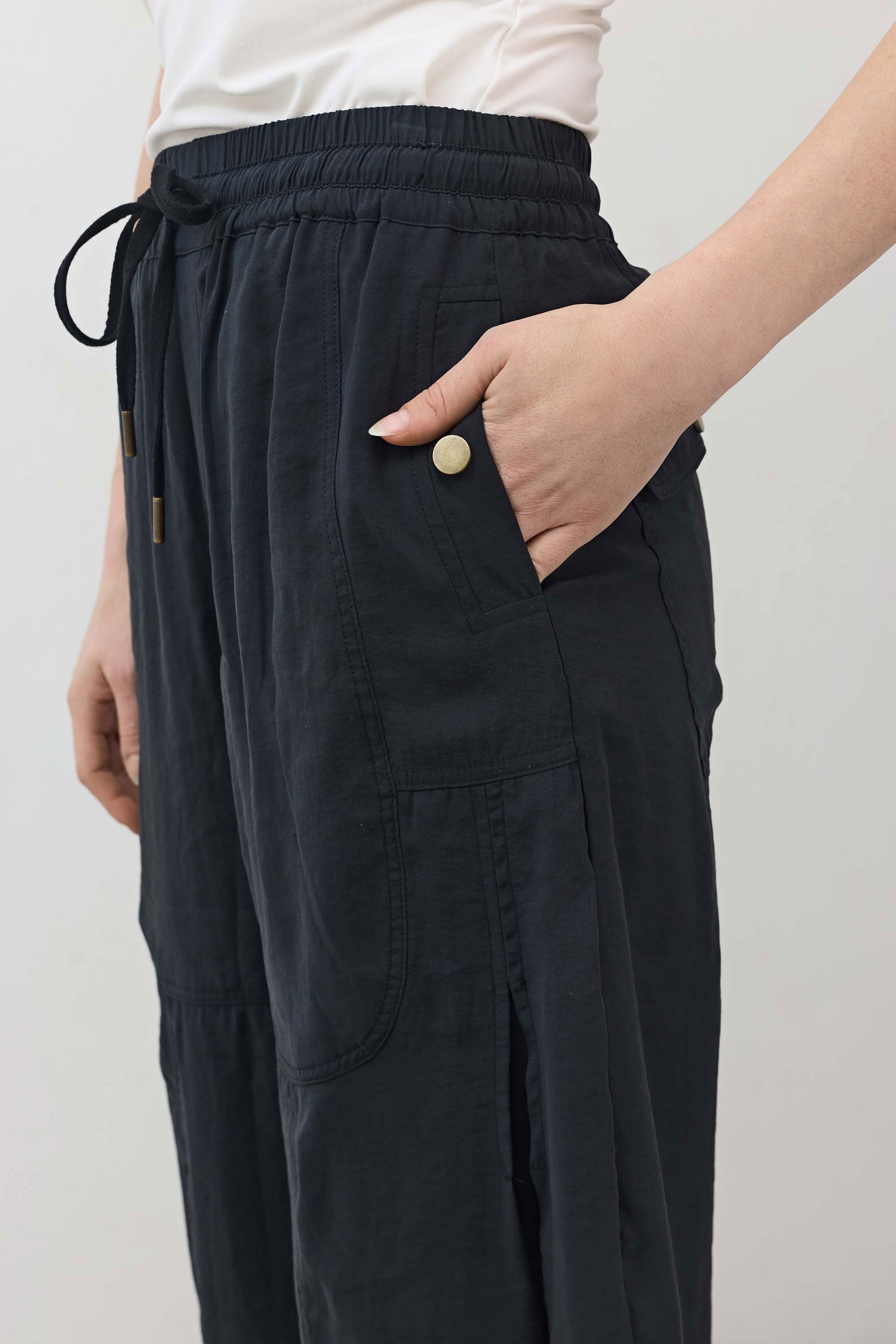 The Baggy Utility Pants | Black – Ruti