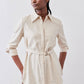 The Belted Linen Tunic