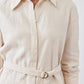 The Belted Linen Tunic