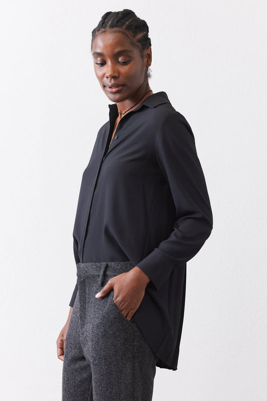 The Box Pleat Blouse