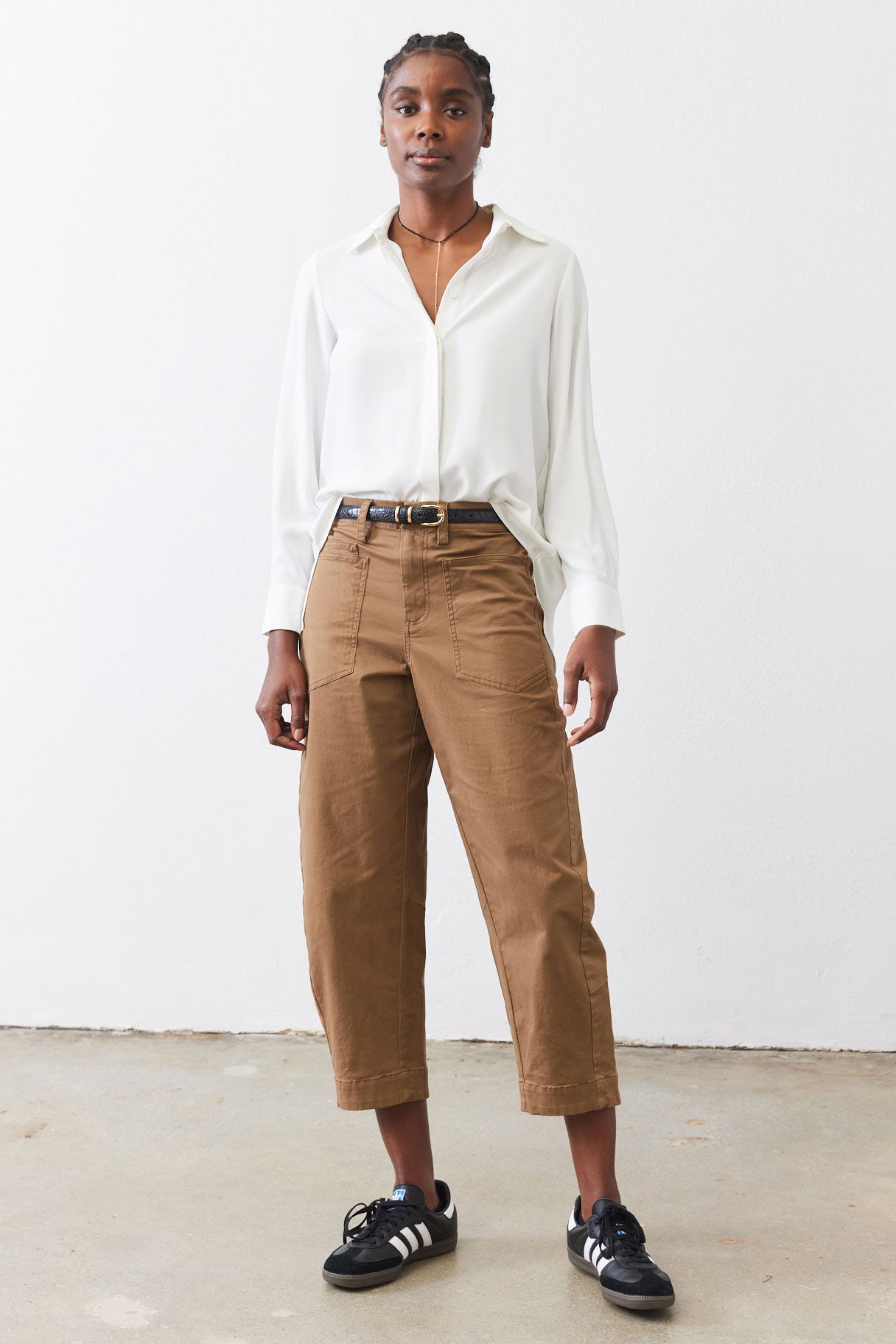 The Box Pleat Blouse