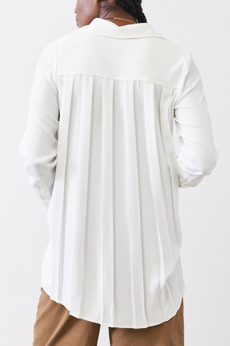 The Box Pleat Blouse