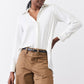 The Box Pleat Blouse