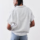 Boxy Linen Cropped Blouse