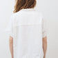 Boxy Seersucker Cropped Blouse