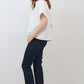 Boxy Seersucker Cropped Blouse