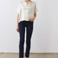 Boxy Washable Silk Cropped Blouse