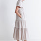 Breaking Free Long Poplin Dress