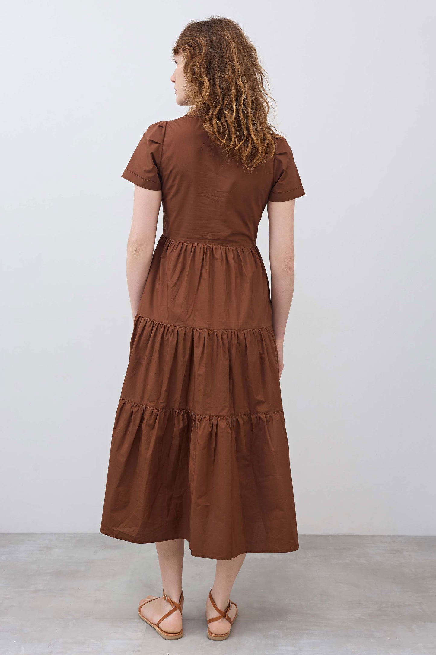 Breaking Free Long Poplin Dress