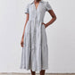 Breaking Free Long Linen Dress
