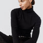 The Brushed Ribbed Turtleneck