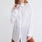 Business Casual Oversized Shirt