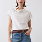 Buttoned Up Linen Top