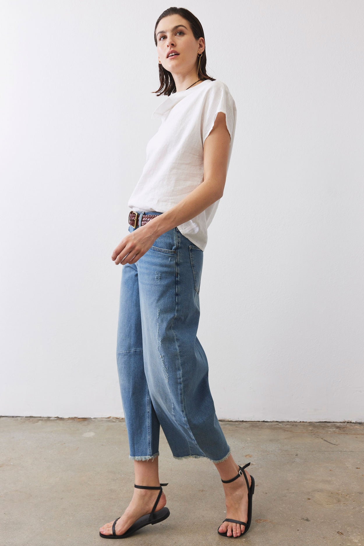 Buttoned Up Linen Top