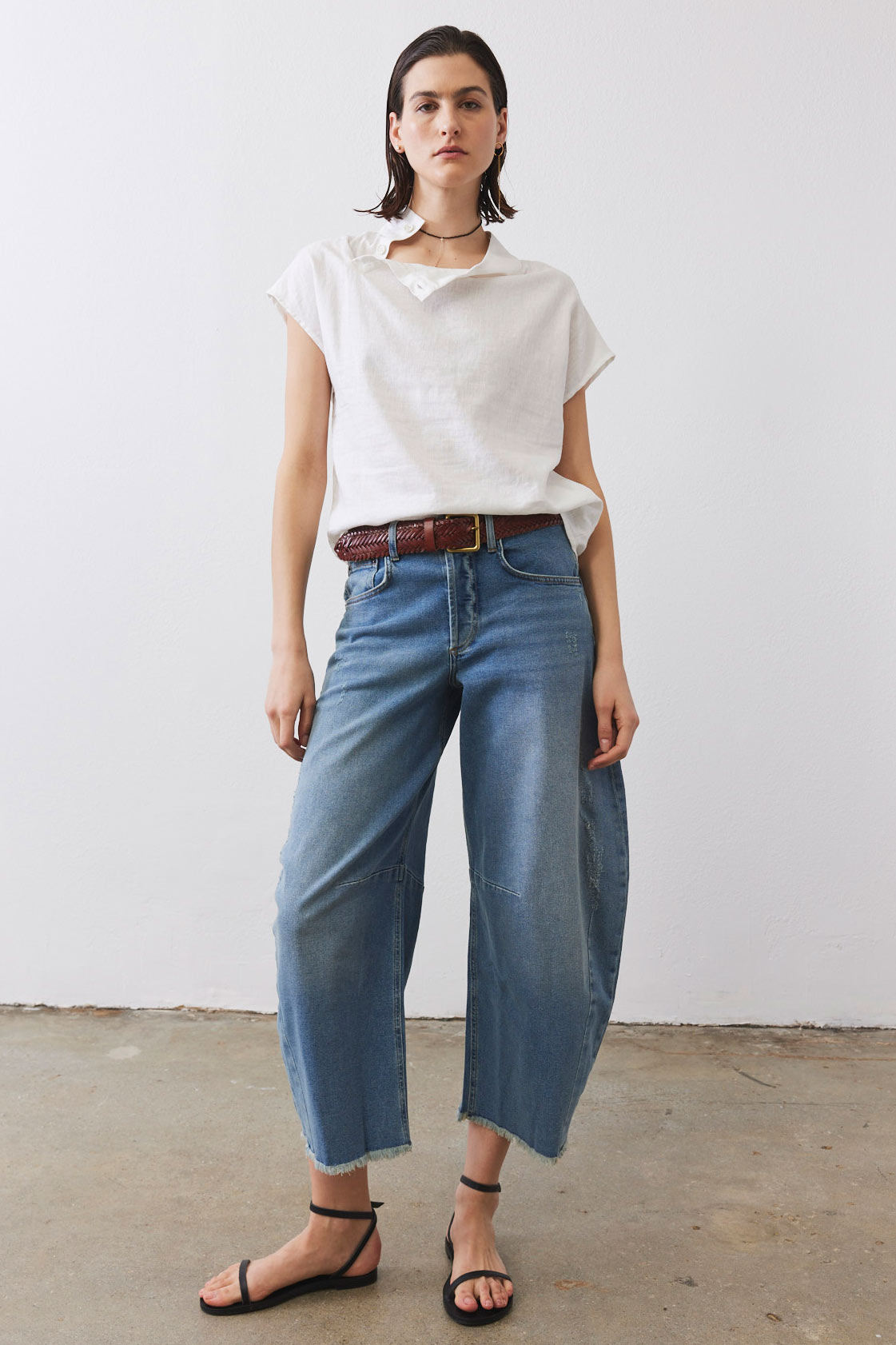 Buttoned Up Linen Top