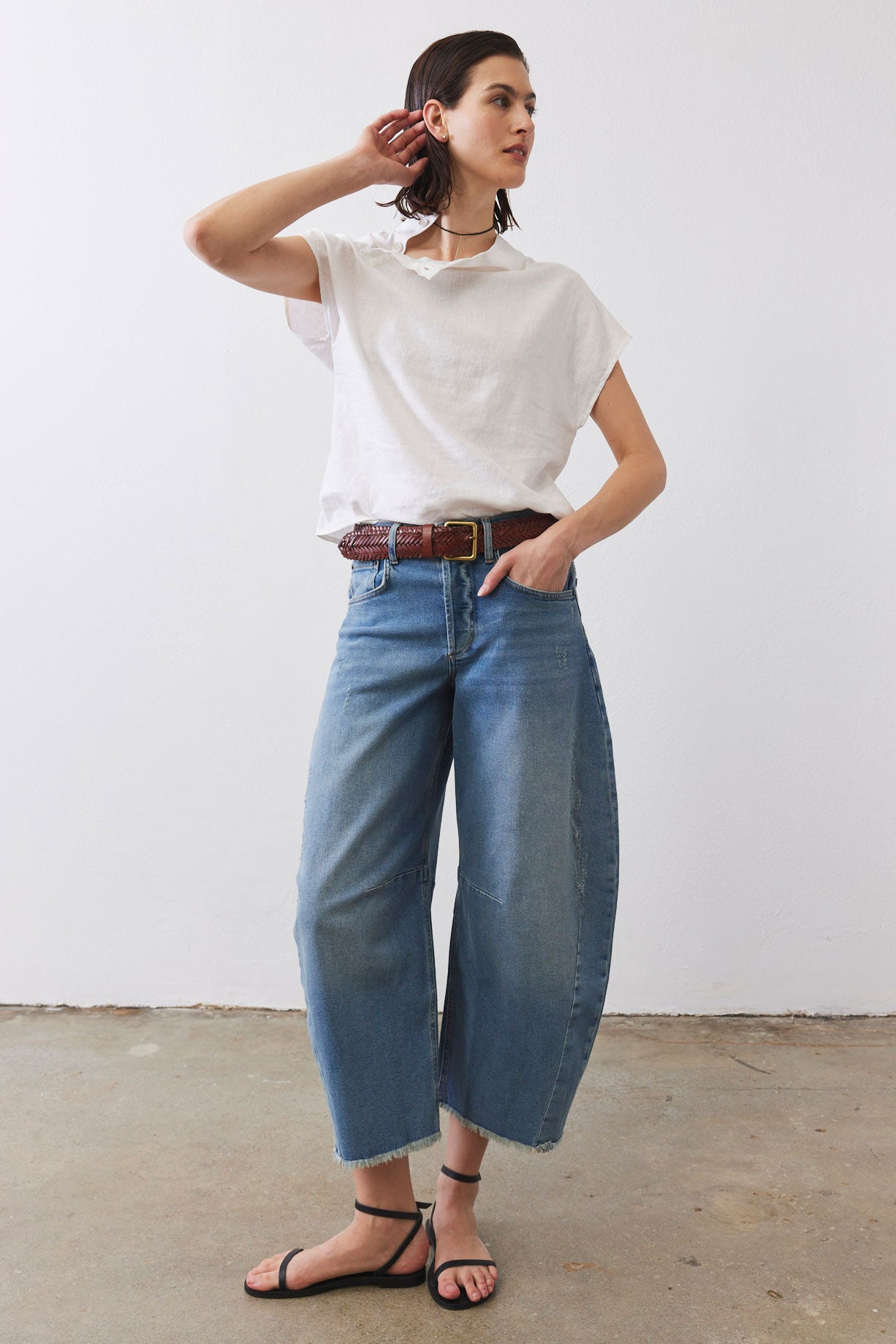 Buttoned Up Linen Top